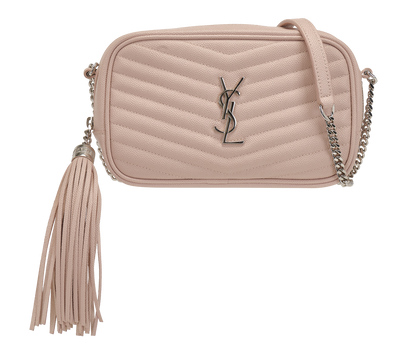 Mini Tassels Lou, &pound;895, Handbags, Pink, Leather, Front view
